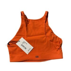 SPLITS59 CLAUDIA BRA (ORANGE, SIZE XS)
